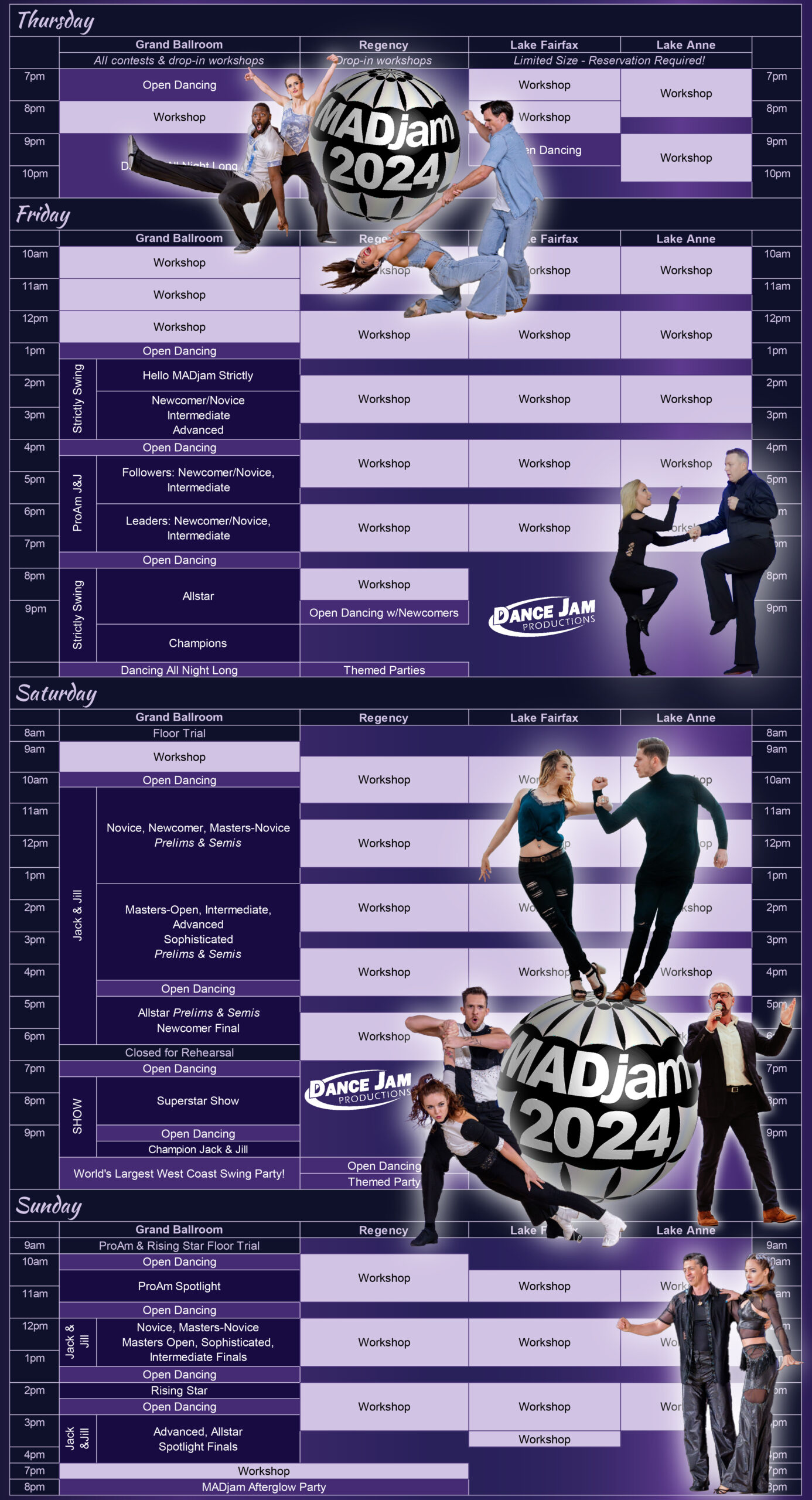 Schedule Mid Atlantic Dance Jam